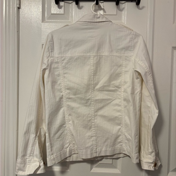 GAP White Utility Jacket (S) - Picture 2 of 4